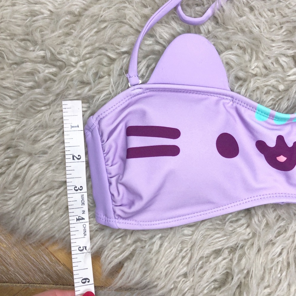 ✖️SOLD✖️•PUSHEEN• Hot Topic Kitty Bandeau Bikini - Picture 5 of 8